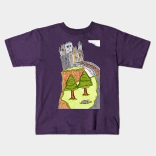 Castle on a Hill Kids T-Shirt